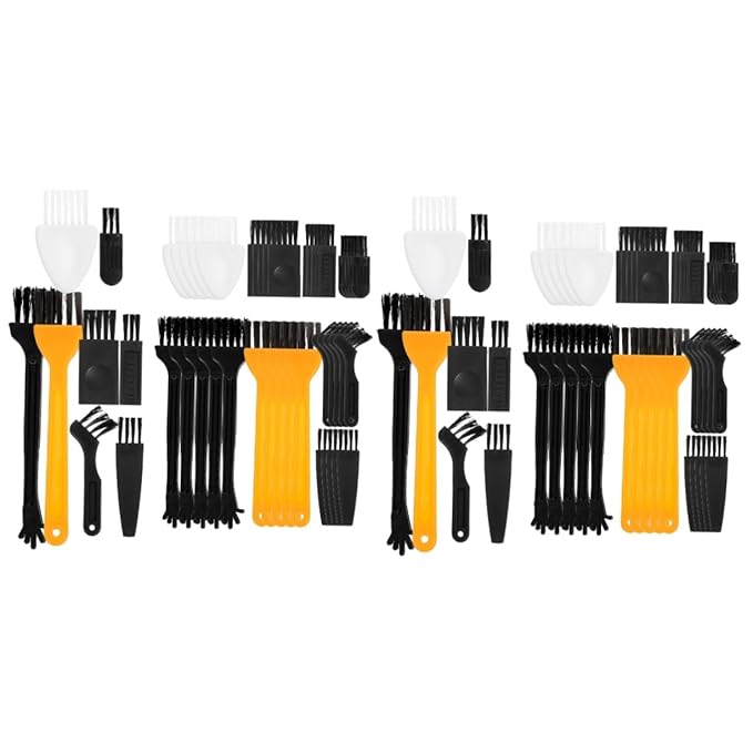 2sets Hair Clipper Cleaner Electric Shaver Brush Razor Cleaning Brush Mini Cleaning Tool Versatile Accessory 48pcs*2