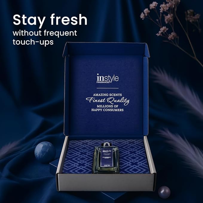 InStyle Fragrances Platinum Collection Stunningly Sweet, Inspired by L.ancôme’s La Vi.e Est. Belle, Premium Women’s Eau de Parfum, CLEAN, Vegan, Paraben-Free, Never Tested on Animals, 3.4 Fluid Ounces