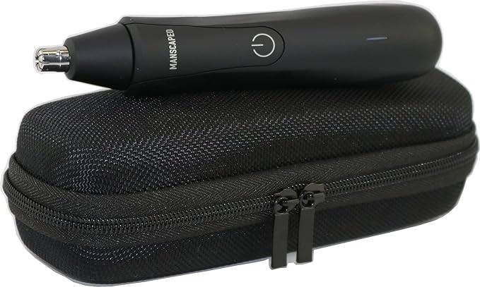 Suw Hard Travel Case for Whacker™ Nose and Ear Hair Trimmer – 9,000 RPM Painless Precision Tool (Empty Case Only)