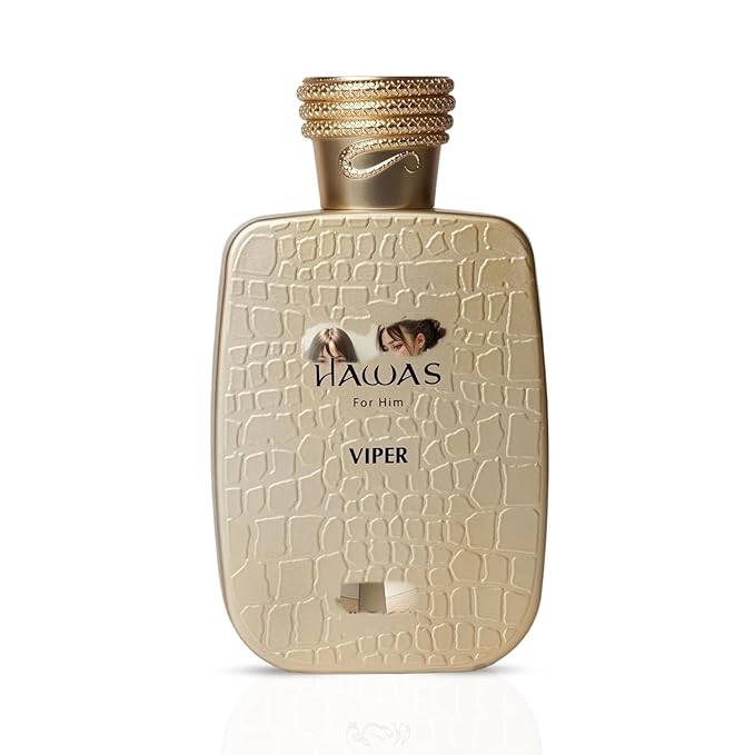 Hawas Viper Eau de Parfum for Men, Oriental & Rich Scent Spray，100ml （hawas ice