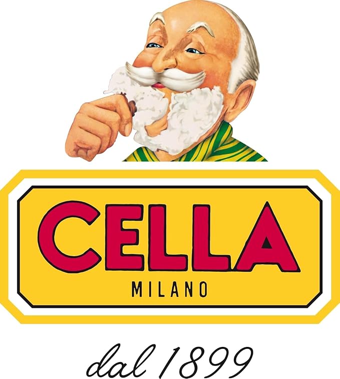 Cella Milano Aloe Vera Shaving Cream Soap, 150 g – Dense, Luxurious Lather with Razor-Glide Protection, Made in Italy Since 1899”
