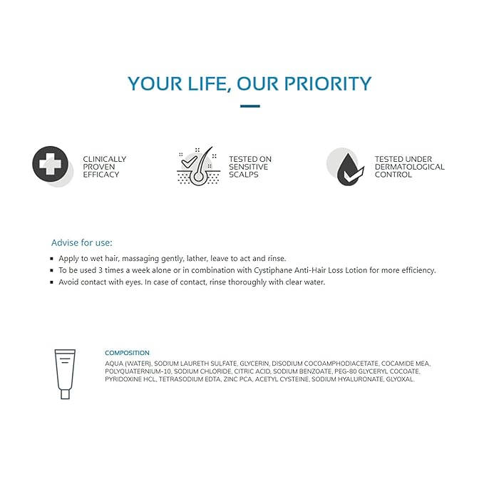 Hair Loss Shampoo 200ml by Biorga