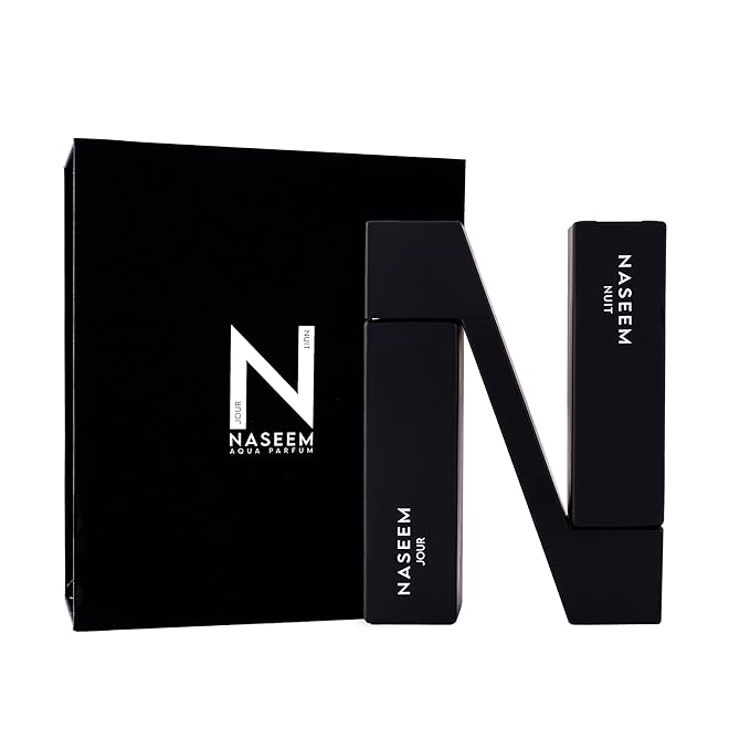 Naseem Nuit & Jour Perfume 60 ml | N-Collection Eau De Parfum | Sophisticated Unisex Fragrance with Bergamot, Jasmine & Cashmere Wood | Versatile, Long-Lasting Scent for Any Occasion