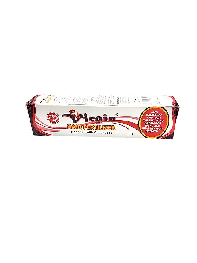 Virgin Hair Fertilizer Cream with Coconut Oil, Anti-Dandruff Hair Conditioning Cream, 125g