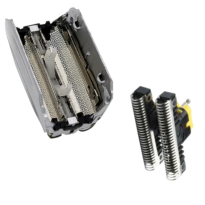 51S Replacement Head Compatible with Series 5 Replacement Foil and Cutte,Electric Shaver Replacement Foil Head Compatible with Series 5,5643,5644,5645,5646,5647,5649,5751,5757 Etc Model