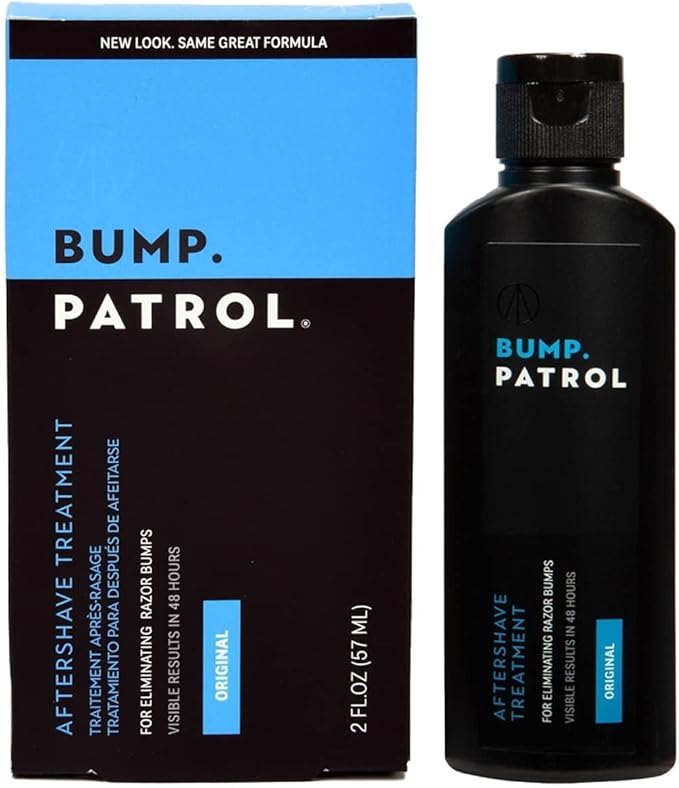 Bump Patrol Original Formula After Shave Bump Treatment Serum - Razor Bumps, Ingrown Hair Solution for Men and Women - 2 Ounces