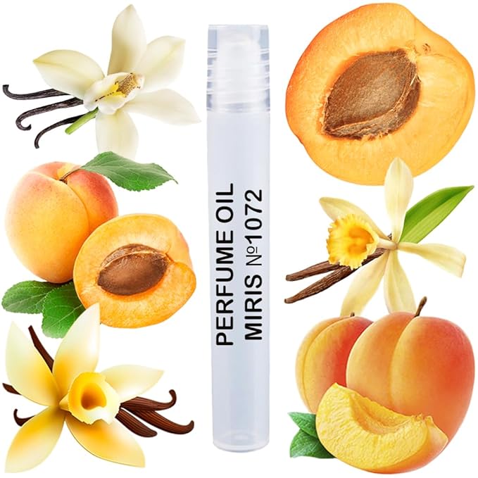 MIRIS No. 1072, Inspired by Sweet Vanilla, Long-Lasting Perfume Oil for Women Roll-On, Rollerball 0.34 Fl Oz / 10 ml