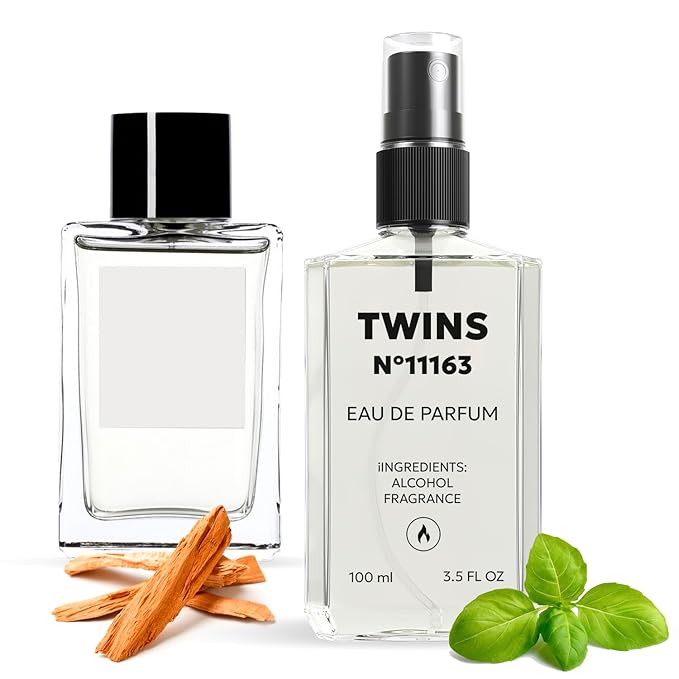 TWINS Impression of Bois Imperial | Unisex Perfume for Women and Men Eau de Parfum | No.11163 | 3.4 Fl Oz / 100 ml