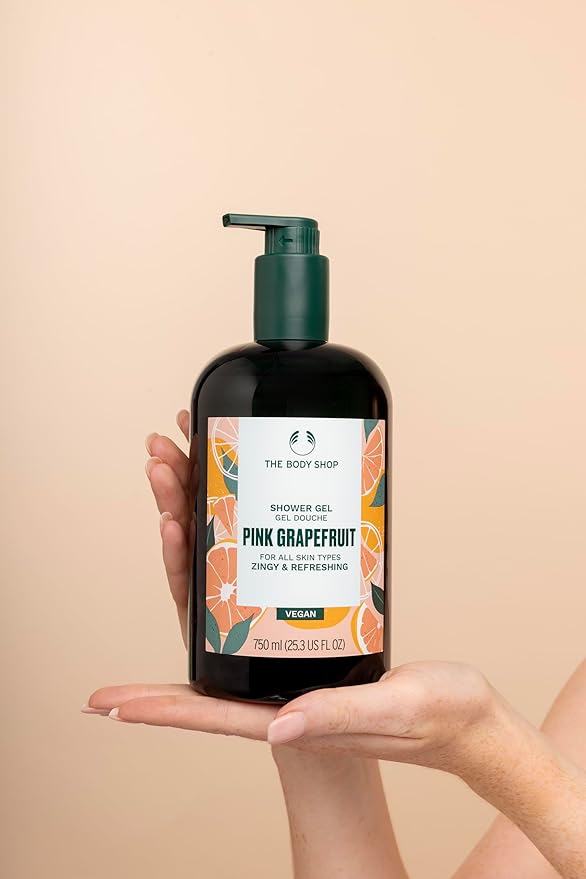 The Body Shop Pink Grapefruit Shower Gel, 25.3 Fl Oz