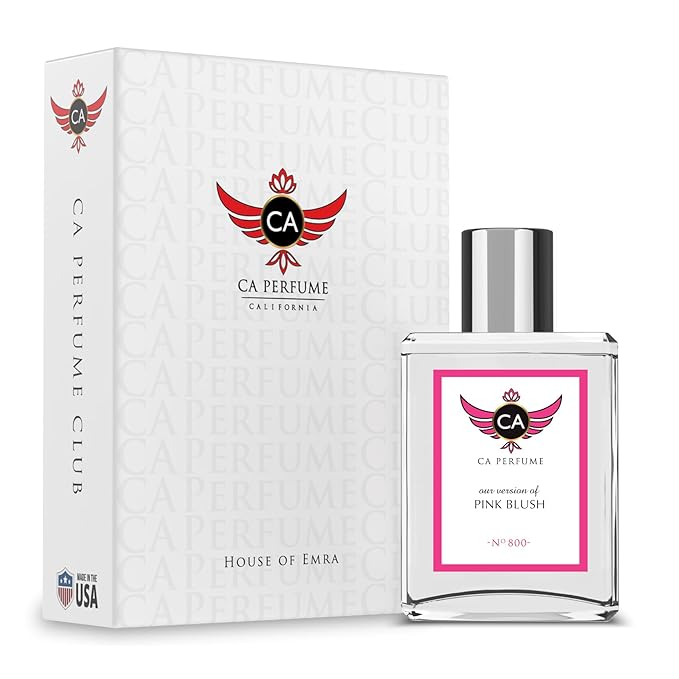 CA Perfume Originals Pink Blush for Women Floral Fruity Fragrance Long Lasting Perfumes for Women Eau De Parfum 1.7 Fl Oz 50ml