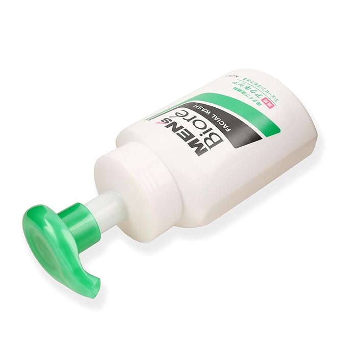 Bio-re Men Foaming Facial Cleanser - Instant Foam Face Wash & Shaving Foam Combo - Deep Pore Cleansing - Includes 150ml Pump Bottle & 130ml Refill - Japanese Men’s Skincare - Easy & Hygienic Dispenser
