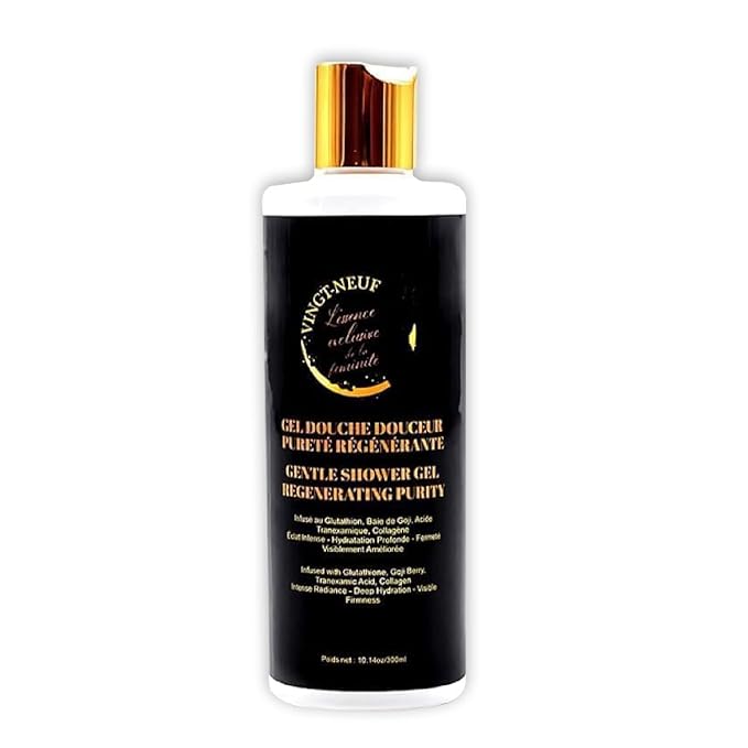 (29 Brightening Shower Gel –Glutathione Body Wash with Goji Berry & Niacinamide | Hydrating, Anti-Aging Cleanser for Face & Body | Moisturizing for Sensitive Skin | Paraben-Free (300ml)