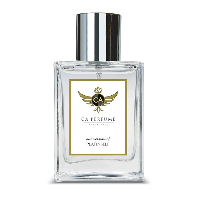 CA Perfume Impression of Platinself for Men Woody Floral Musk Fragrance Long Lasting Mens Cologne Eau De Parfum 1.7 Fl Oz 50ml