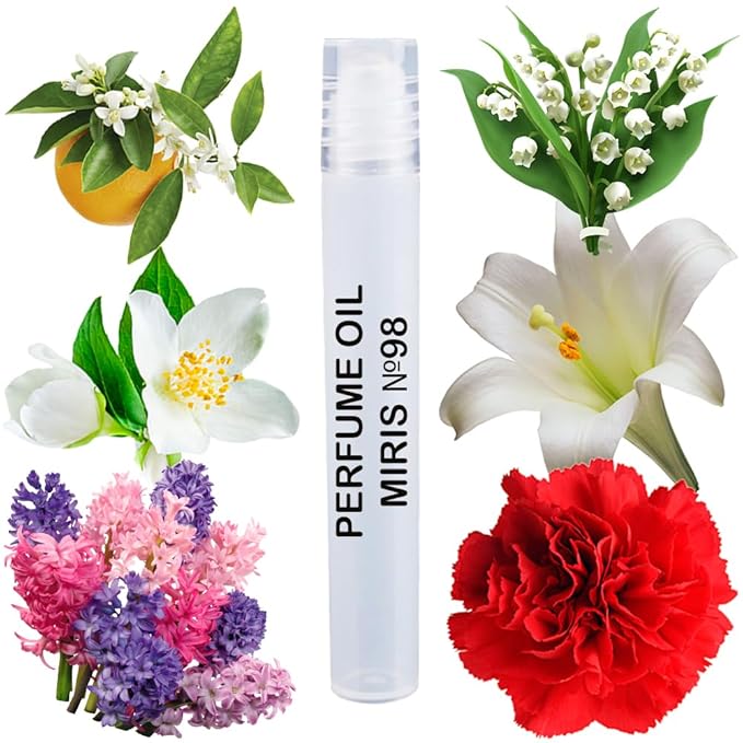 MIRIS No. 98, Inspired by Anais Anais, Long-Lasting Perfume Oil for Women Roll-On, Rollerball 0.34 Fl Oz / 10 ml