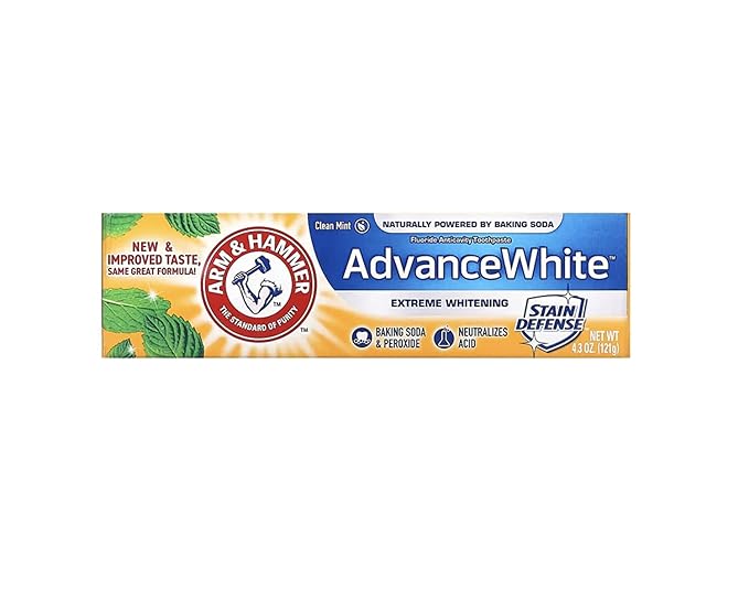 ARM & HAMMER Advance White Baking Soda & Peroxide Toothpaste, Extreme Whitening 4.3 oz