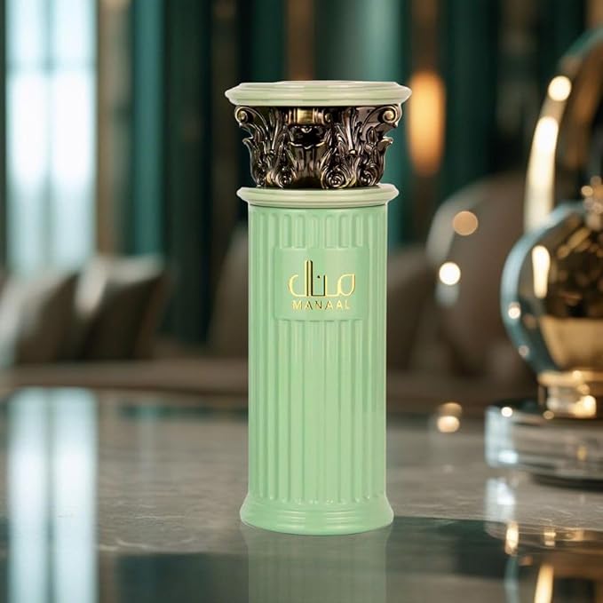 Ard al Zaafaran Manaal Eau De Parfum Spray 100 ML (3.4 OZ) Long Lasting Arabian Perfumes For Women - A Whimsical Symphony of Pistachio Cream & Vanilla Dreams, Ladies Perfume & Premium Gift for Women