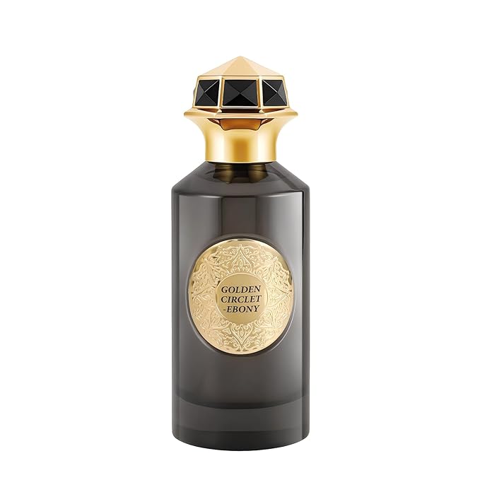 Golden Circlet-Ebony Fresh, Fruity, Bergamot, Amber Wood - Eau de Parfum Long-Lasting Fragrance for Men, Spray 100 Ml | 3.4 Fl. Oz