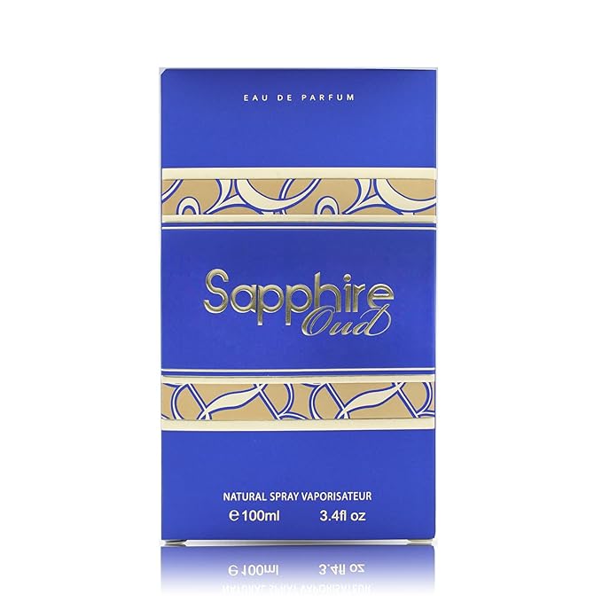 Sapphire Oud - Long Lasting Perfume for Women - Oud Cologne for Men - Spicy Woody Fragrances - Women's Perfume - Mens Cologne - 3.4 oz