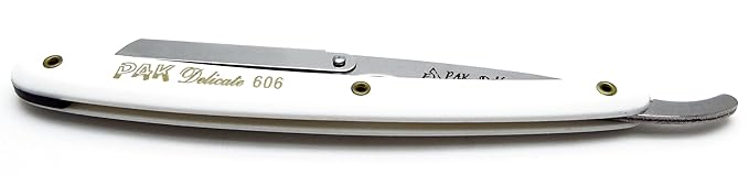 Set of 4 PREMIUM INSTRUMENTS Barber Razors Straight Edge Folding Handle Colors