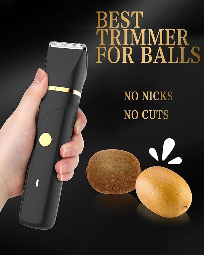 AREYZIN Body Hair Trimmer Men: Manscape 3 in 1 Electric Razor, Hair Trimmer for Body Groomer,Beard, Nose/Ear Hair,USB-C Replaceable Dock Ceramic Blade Heads