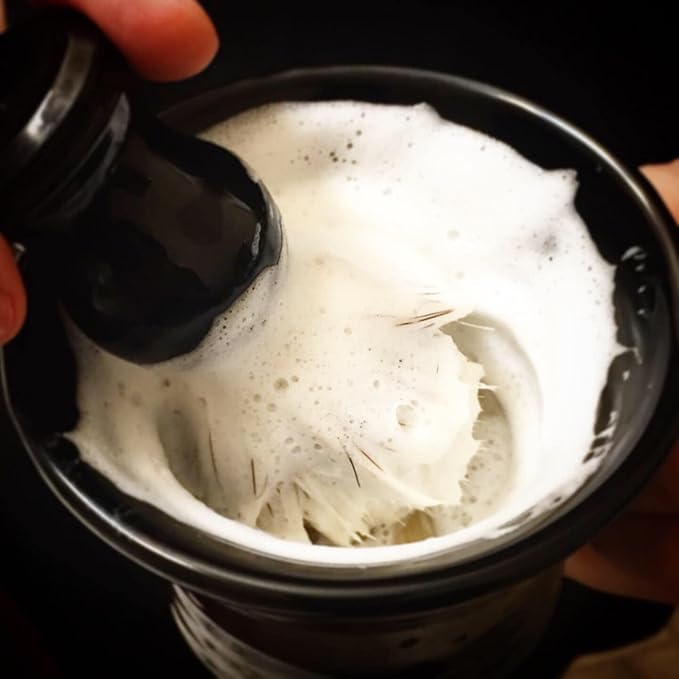 Bay Rum Shaving Soap, Thor's Hammer Bay Rum Wet Shaving Soap Puck, All Natural, 3.4 oz