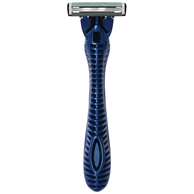 BIC® Flex2™ Hybrid Disposable Razor, Blue, 10 Pack
