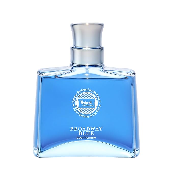 Hybrid & Company Broadway Blue Pour Homme For Men Eau De Parfum Vaporisateur Natural Spray 3.4 Fl Oz