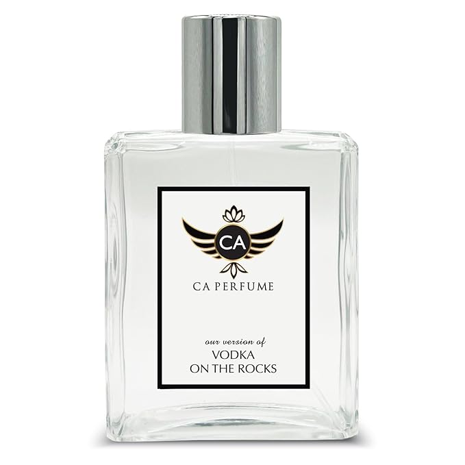 CA Perfume Impression of Vodka On The Rocks For Unisex Aromatic Fragrance Long Lasting Perfume Eau De Parfum 3.4 Fl Oz 100ml