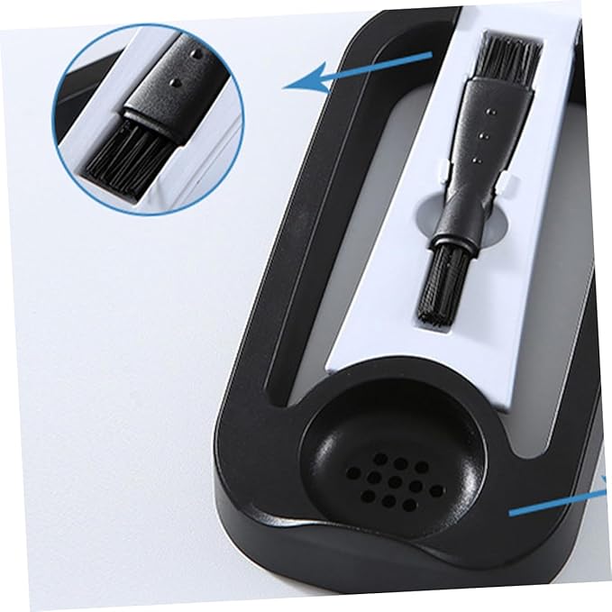 Space-saving Foldable Shaver Base Electric Shaver Holder Brush for Dad's