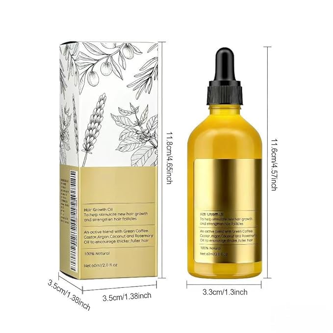Rosemary Hair Care Essential Oil - Hair Repair, Smoothing, Gentle Nourishment, and Shine Hair Oil