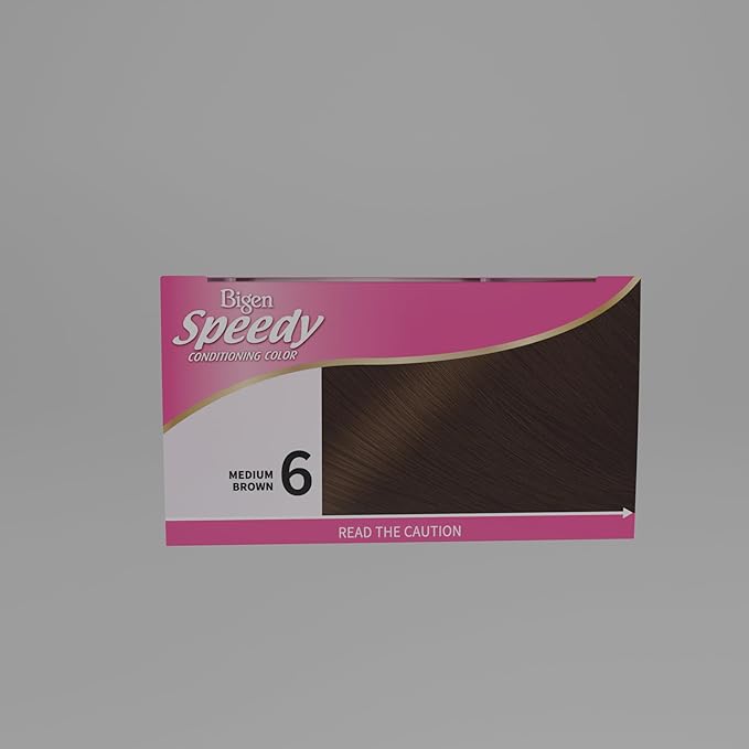 Bigen Speedy Conditioning Color Kit: 6 Medium Brown - 3 Pack
