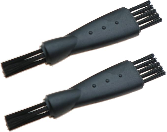 Ronsit Shaver Razor Cleaning Brushes (2) - Fits Any Shaver for Remington, Norelco, and Wahl
