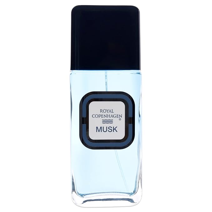 Royal Copenhagen Musk For Men. Cologne Spray 3.4 Oz, Multicolor, 126130