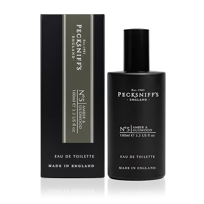 Pecksniff's Mens Eau de Toilette Amber Oud Wood, 100 ml / 3.3 fl oz