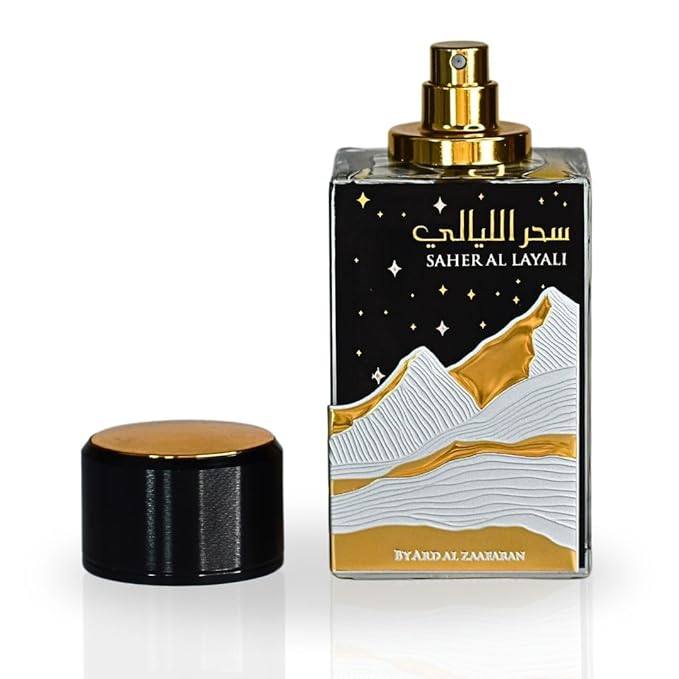 Ard Al Zaafaran Saher Al Layali Eau de Parfum Spray for Men, 3.4 Ounce