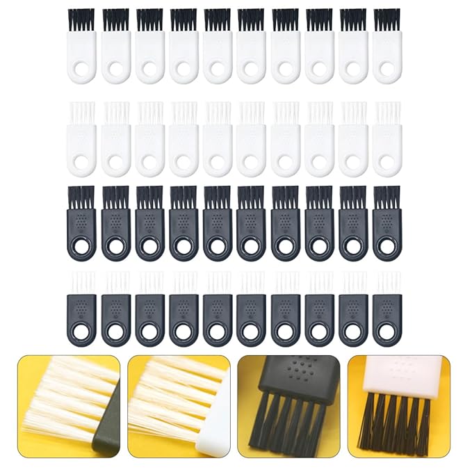 MAGICLULU 40pcs Electric Shaver Cleaning Brushes Razor Dusters Small Shaving Cleaner Brush Set for Men’s Electric Razor Maintenance and Trimmer Cleaning