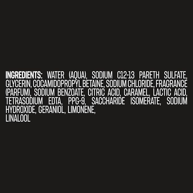 AXE Men's Body Wash, Dark Temptation, 3-Pack, 12H Refreshing Chocolate Scent, 16 Fl Oz Ea