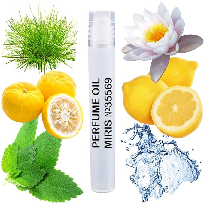 MIRIS No. 35569, Inspired by Knz Pour Homme, Long-Lasting Perfume Oil for Men Roll-On, Rollerball 0.34 Fl Oz / 10 ml