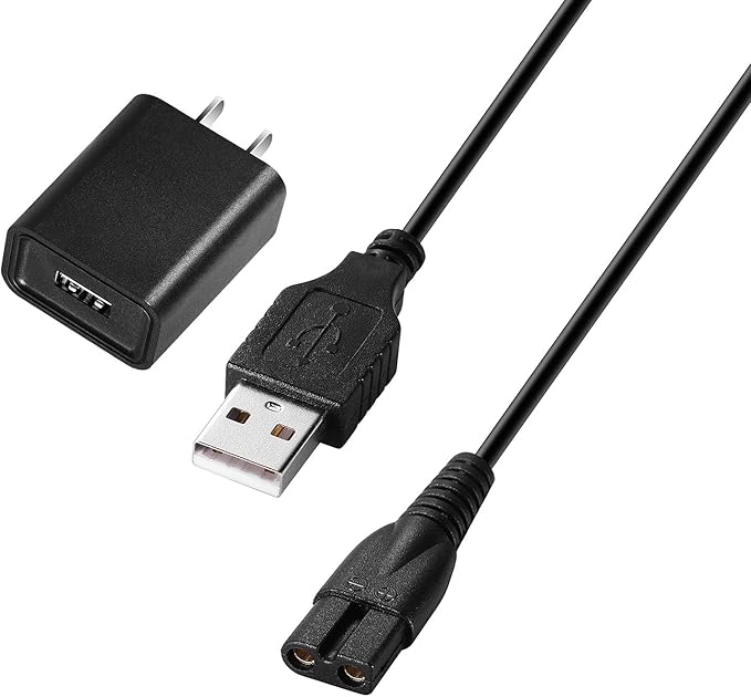 Replacement oneisall Dog Clippers Charger Charging Cord Compatible with oneisall P2, 26225202-003DE, C61, X2N5, X2, K52NTS, N6, A11 Cat Hair Trimmer Charger Cord Dog Grooming Kit