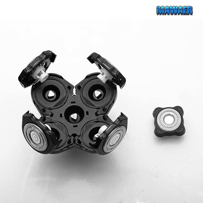 Universal 5 Blades Replacement Head Compatible with Freedom Gold Shaver and Most Mainstream Brands - 5D Electric Head for Some Brands