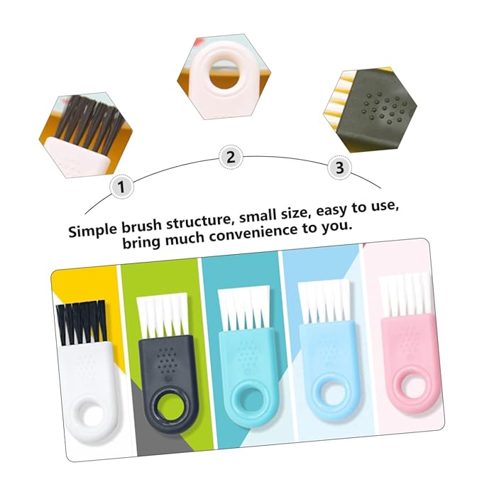 NOLITOY 40pcs Razor Cleaning Brush for Electric Shaver Facial Hair Brush Duster