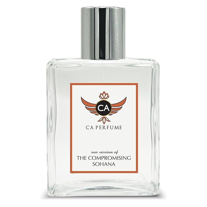 CA Perfume Impression of The Compromising Sohana For Men Amber Spicy Fragrance Long Lasting Mens Perfume Eau De Parfum 3.4 Fl Oz 100ml