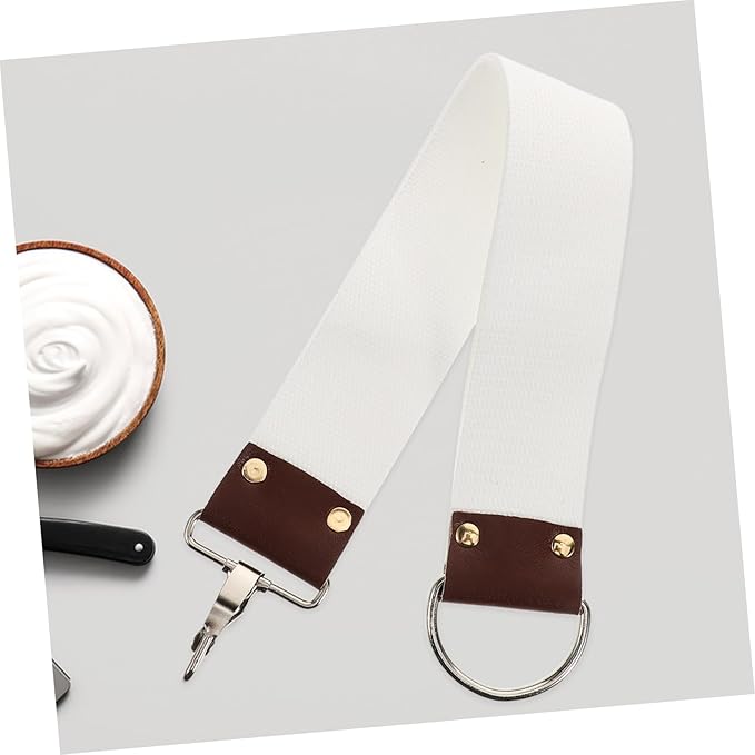 Canvas Sharpening Strop Double Layer Design Shaving Strap for Straight and Versatile Tool for Barbers and Home Grooming