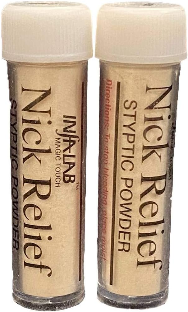 Infa-Lab Magic Touch Nick Relief Styptic Powder (24 Count)