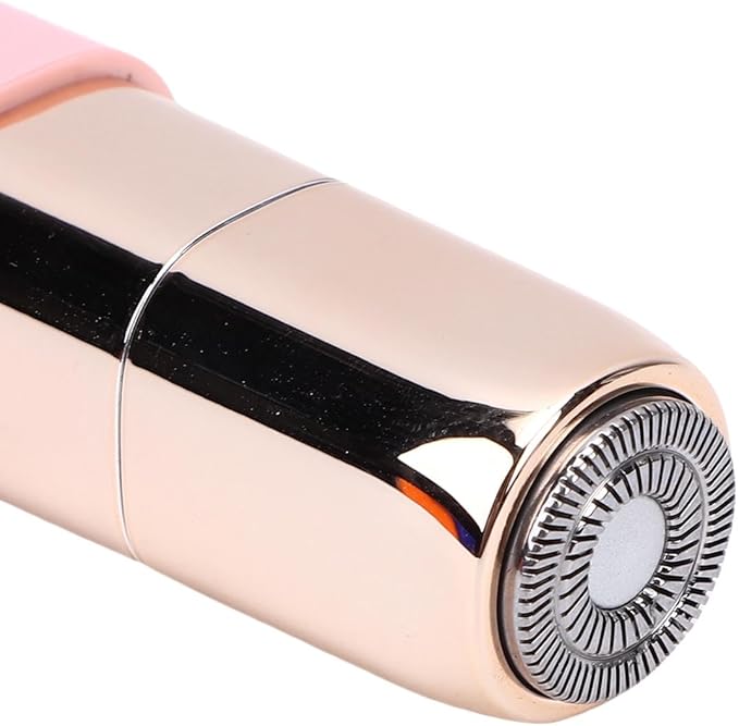 ZJchao Electric Eyebrow Hair Remover 2 in 1 Rechargeable Eyebrow and Facial Hair Trimmer with Replaceable Heads for Women Gentle Fast Painless Hair Removal USB Charging Portable Travel
