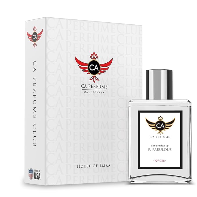 CA Perfume Impression of F. Fabulous for Women and Men Long Lasting Unisex Fragrance Eau De Parfum 1.7 Fl Oz 50ml