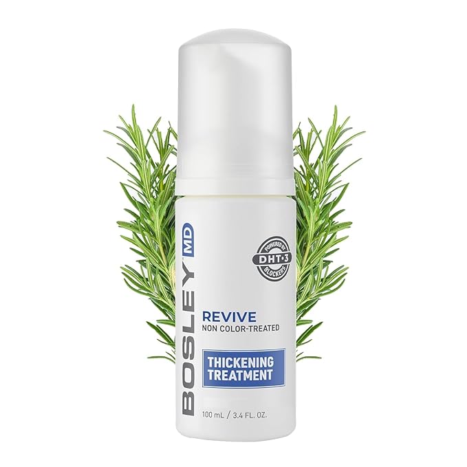BosleyMD Thickening Treatment, Liquid Foaming Treatment to Restore Visibly Thinning Hair 3.4 oz