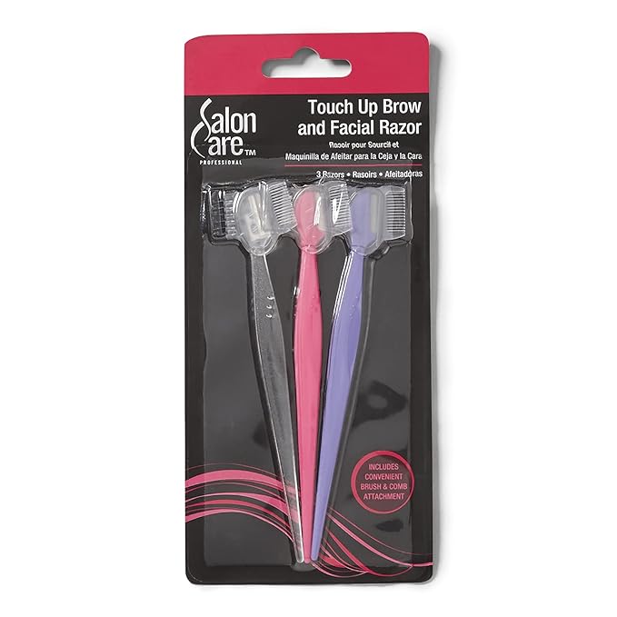Salon Care Touch Up Brow and Facial Razor