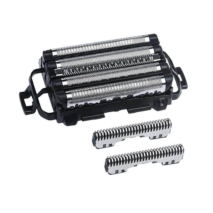 Men's Electric Shaver Replacement Blades and Foil for Pa-nasonic ARC5 5-Blade Shavers, Compatible with WES9032P ES9032 ES9034 ES9036 ES9038, Fits Models ES-LV61, ES-LV65, ES-LV67, ES-LV95, ES-LV97
