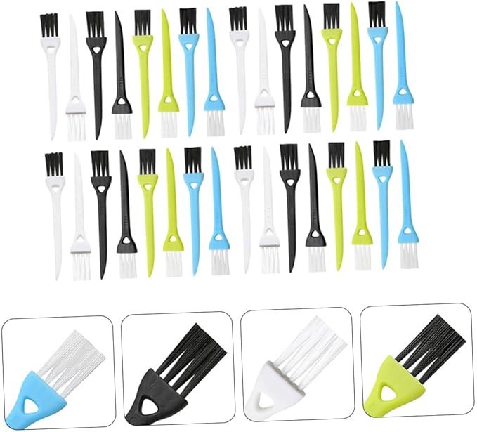 Beavorty 72pcs Shaver Cleaning Brushes Versatile Cleaner for Hard Reach Spaces for Electric Shaver Clipper Trimmer and Household Appliances